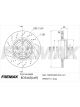 Fremax Carbon+ Rotor (Each) Fits Bmw M3 F80 Rlhs 370mm Drilled