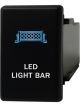 Hulk 4x4 LED Light Bar Switch Fits Isuzu D-Max 12V Push Button