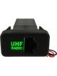 Hulk 4x4 RJ45 UHF Socket Early Fits Toyota Green LED