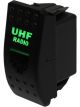 Hulk 4X4 Rj45 Univrsal Uhf Socket Green Illumination - Carling Style