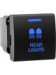 Hulk 4x4 Rear Light Switch Fits Toyota Prado 150 12V Push Button