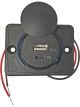 Hulk 4X4 Pkt 1 Dual Flush Mount Outlet Quick Charge Usb & Usb-C Black