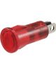 Ignite Red Led Pilot Lamp 12V Push Fit Suits 12.5mm Opening 2 X