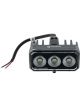 Ignite Led Rctngl Worklamp Flood Beam 10-32V 12W 4 LED Black Housing