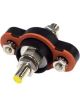 Jaylec Waterproof Pass Thru Power Post Ip67 8mm Black