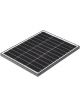 Racer 80W Monocrystalline Solar Panel Black Frame