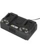 JCB 4.5A Dual Fast Charger
