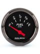 Auto Meter Designer Black Fuel Level Gauge Black Bezel 2-1/16