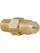 Auto Meter Fitting, Restrictor Adapter, -4An Male To 1/8