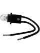 Auto Meter Light Bulb & Socket Assy T3 Wedge, 2.7W & 4.6W & 4.9W Twist-In