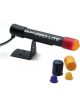 Auto Meter Warning Light Pro Warning Lens/Red Housing/Black .7. Diameter