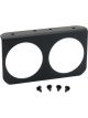 Auto Meter Gauge Mounting Panel, Dual, 2-5/8