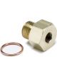 Auto Meter Fitting Adapter Metric M16X1.5 Male To 1/8