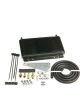 B&M Fluid Cooler Transmission Plate-Type Black 5 3/4