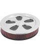 K&N Round Air Filter Assembly