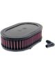 K&N Oval Clamp-On Air Filter