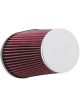 K&N Oval Tapered Clamp-On Air Filter