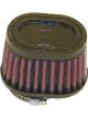 K&N Oval Straight Clamp-On Air Filter
