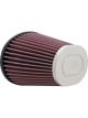 K&N Oval Straight Clamp-On Air Filter