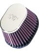 K&N Oval Straight Clamp-On Air Filter