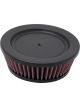 K&N Tapered Conical Clamp-On Air Filter