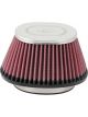K&N Oval Straight Clamp-On Air Filter