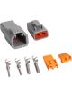 MSD Electrical Wiring Connector Deutsch 12-14 Gauge/2-Pin