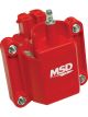 MSD Ignition Coil Blaster E-Core Square Epoxy Red 44000 V Gm