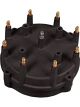 MSD Distributor Cap Male/HEI-Style Black Screw-Down MSD Pro-V8
