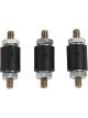 MSD Vibration Mounts Black Rubber Set Of 3