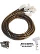 MSD Spark Plug Wires Super Conductor Spiral Core 8.5mm Black 90 Boots