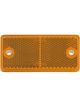 Narva Amber Retro Reflector 90 x 40mm With Dual Fixing Holes