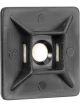 Narva Black U.V. Weather Resistant Cable Tie Mounts 28 x 28mm Pack of 25