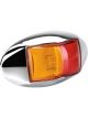 Narva 10-33 Volt LED Side Marker Lamp Red/Amber w/Oval Chrome Base