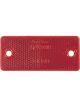 Narva Red Retro Reflector 90 x 40mm With Dual Fixing Holes Pack of 2
