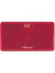 Narva Red Retro Reflector 105 x 55mm With Self Adhesive Pack of 2