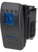 Narva 12 Volt Illuminated Off/On Sealed Rocker Switch (Blue)