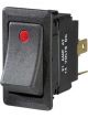 Narva Illuminated Off/On Heavy-Duty Rocker Switch Red