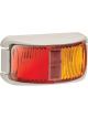 Narva 9–33 Volt Model 16 LED Side Marker Lamp (Red/Amber) w/White Base