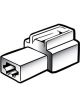 Narva 1 Way Female Quick Connector Housing Pack of 10