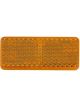 Narva Amber Retro Reflector 70 x 28mm With Self Adhesive
