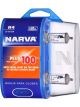 Narva 12V H4 60/55W Plus60 LongLife Halogen Headlight Globe Pack of 2