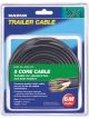Narva 5A 2.5mm 5 Core Trailer Cable 6M R; Green; Yellow; White; Brown