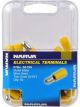 Narva 5.0mm Male Bullet Terminal Yellow Pack of 50