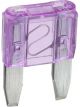 Narva 3 Amp Purple Mini Blade Fuse Pack of 5