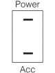 Narva Off/On Slide Switch