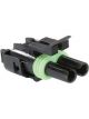 Narva 2 Way Male Waterproof Connector Housing Pack of 10