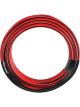 Narva 10A 3mm Twin Core Fig 8 Cable 4M Red With Black Tracer