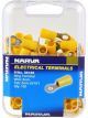 Narva 5 mm Flared Vinyl Ring Terminal Yellow Pack of 100