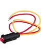 Narva 12 Volt Alarm Pilot Lamp Pre-Wired With Flashing Red LED